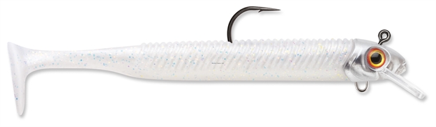 Picture of Storm 360Gt Searchbait Swimmer Lure, 4-1/2", 1/4 Oz, 4/0 Hook, 1 Rigged, 2 Bodies,  Pearl Ice