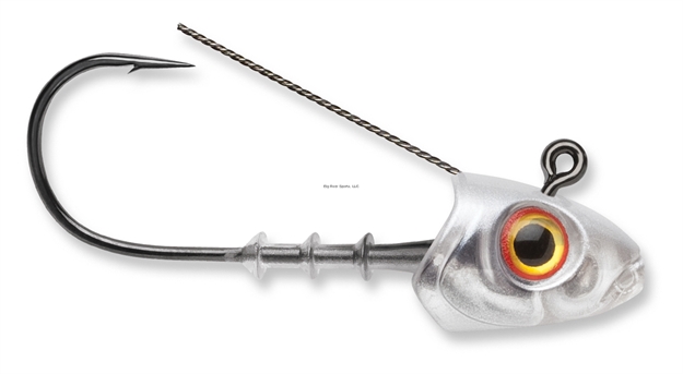 Picture of Storm 360Gt Searchbait Weedless Jig, Fits 4-1/2" Bodies, 1/4 Oz, 4/0 Hook, 2 Pack, Gaga