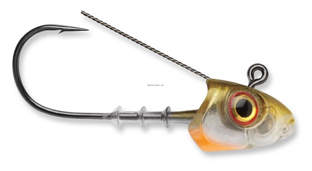 Picture of Storm 360Gt Searchbait Weedless Jig, Fits 4-1/2" Bodies, 1/4 Oz, 4/0 Hook, 2 Pack, Smelt