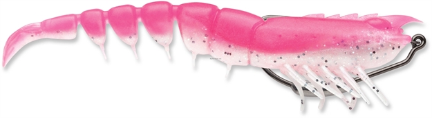 Picture of Storm 360Gt Shrimp Hook, 1/16 Oz,  3", #3/0 Hook, Pink Ghost
