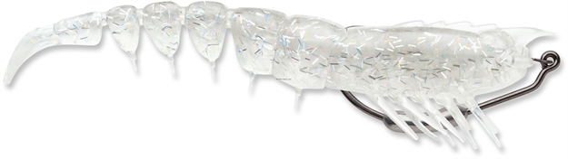 Picture of Storm 360Gt Shrimp Hook, 1/8 Oz, 4", #4/0 Hook,  Clear Holo