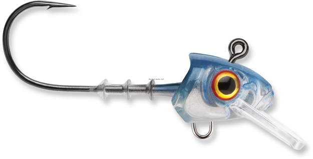 Picture of Storm 360Gt Swimmer Jig Head, Fits 3.5" Body Length, 1/8Oz Jig , #2/0 Vmc Coastal Black Hook, Tru Blue