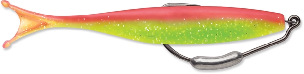 Picture of Storm 360Gt Trick Tail Minnow Hook, 1/8 Oz, 5",  #4/0 Hook, Electric Chicken