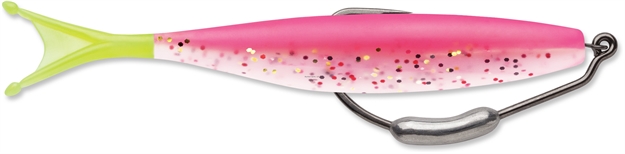 Picture of Storm 360Gt Trick Tail Minnow Hook, 1/8 Oz, 5", #4/0 Hook, Kickin' Chicken