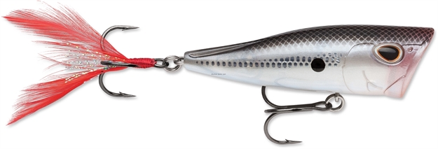 Picture of Storm Arashi Cover Pop 8, Black Silver Shad, 3 1/8", 1/2 OZ