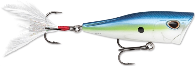 Picture of Storm Arashi Cover Pop 8, Hot Blue Shad, 3 1/8", 1/2 OZ