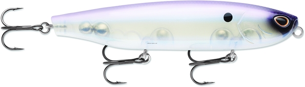 Picture of Storm Arashi Top Walker Topwater Lure W/Rattle, 5 1/8", 1 1/8 Oz, Ghost Pearl Shad, Floating