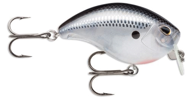 Picture of Storm Arashi Wake Crank Crankbait, 2 3/8", 9/16 Oz, Black Silver Shad, Floating