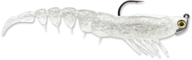 Picture of Storm Gt360 Shrimp Jig, 1/4 Oz, 4", #3/0 Hook, Clear Holo