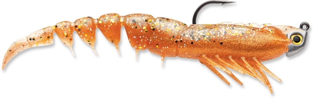 Picture of Storm Gt360 Shrimp Jig, 1/4 Oz, 4", #3/0 Hook, New Penny