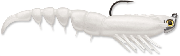 Picture of Storm Gt360 Shrimp Jig, 1/4 Oz, 4", #3/0 Hook, Pearl