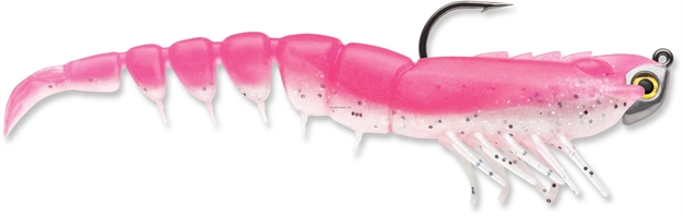 Picture of Storm Gt360 Shrimp Jig, 1/8 Oz, 3", #2/0 Hook, Pink Ghost