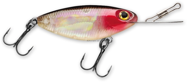 Picture of Storm Hot 'N Tot Madflash Trolling Crankbait, 2", 3/16 Oz, Black Silver Flash, Floating