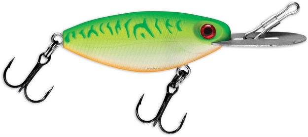 Picture of Storm Hot 'N Tot Madflash Trolling Crankbait, 2", 3/16 Oz, Green Fire Uv, Floating