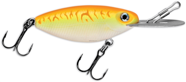 Picture of Storm Hot 'N Tot Madflash Trolling Crankbait, 2", 3/16 Oz, Orange Fire Uv, Floating