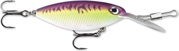Picture of Storm Hot 'N Tot Madflash Trolling Crankbait, 2", 3/16 Oz, Purple Fire Uv, Floating