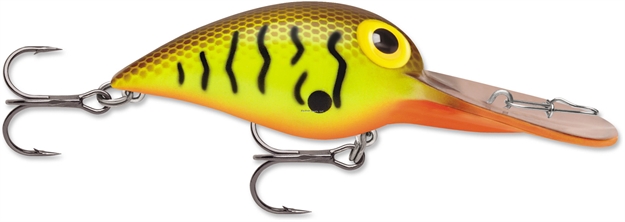 Picture of Storm Original Deep Wiggle Wart 05, Floating-Diving, 2", 7/16 Oz, #4 Trebles, Brown Scale Crawdad