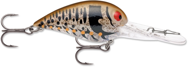 Picture of Storm Original Deep Wiggle Wart 05, Floating-Diving, 2", 7/16 Oz, #4 Trebles, Molting Craw