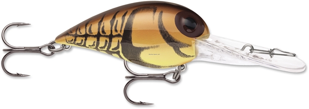 Picture of Storm Original Deep Wiggle Wart 05, Floating-Diving, 2", 7/16 Oz, #4 Trebles, Orange Brown Craw