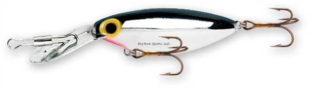 Picture of Storm Original Hot 'N Tot Crankbait, 2", 3/16 Oz, Metallic Silver/Black Back, Floating