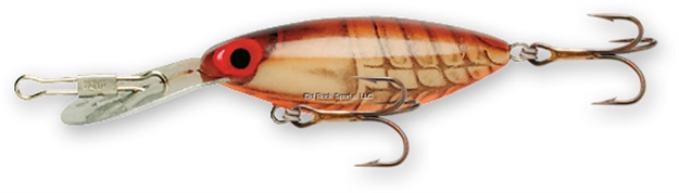 Picture of Storm Original Hot 'N Tot Crankbait, 2", 3/16 Oz, Naturistic Brown Crayfish, Floating