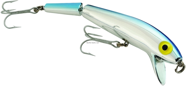 Picture of Storm Original Jointed Thunderstick Lure, 5 1/2", 5/8 Oz, Metallic Silver/Blue Back, Suspending