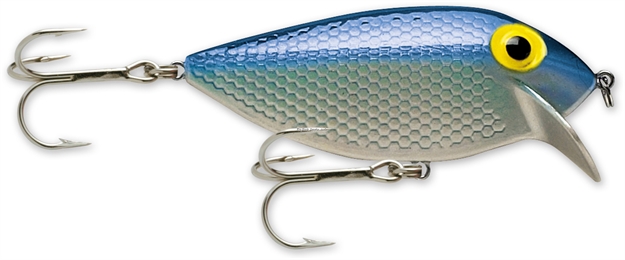 Picture of Storm Original Thinfin Shallow Crankbait, 2 1/2", 1/5 Oz, Metallic Silver/Blue, Floating