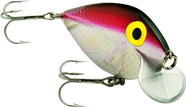 Picture of Storm Original Thinfin Shallow Crankbait, 3", 3/8 Oz, Metallic Silver/Red, Floating