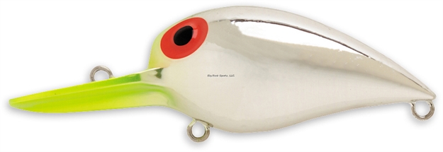 Picture of Storm Original Wiggle Wart Crankbait, 2", 3/8 Oz, Metallic Silver/Chartreuse Lip, Floating