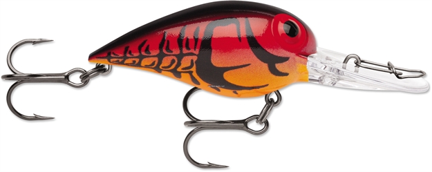 Picture of Storm Original Wiggle Wart Crankbait, 2", 3/8 Oz, Red Craw, Floating