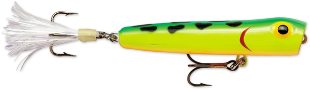 Picture of Storm Rattlin' Chug Bug Topwater Popper, 2 1/2", 1/4 Oz, Hot Frog, Floating