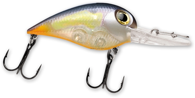 Picture of Storm Wiggle Wart Madflash Crankbait, 2", 3/8 Oz, Molten Steel Glow, Floating