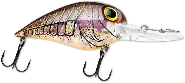 Picture of Storm Wiggle Wart Madflash Crankbait, 2", 3/8 Oz, Rusty Craw, Floating