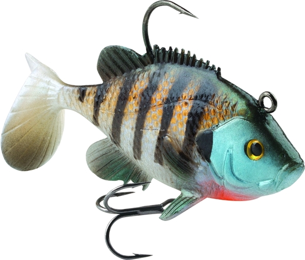 Picture of Storm Wildeye Live Swimbait, 2", 1/4 Oz, Bluegill, Floating,3 PK