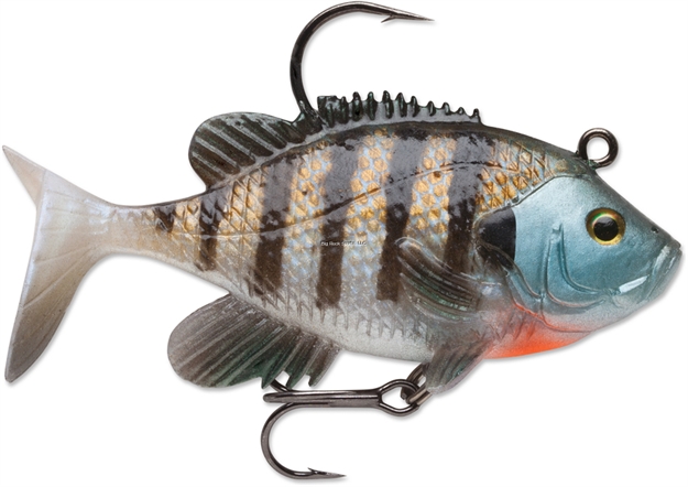 Picture of Storm Wildeye Live Swimbait, 3", 5/16 Oz, Bluegill, Floating,3 PK