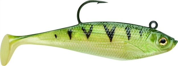 Picture of Storm Wildeye Swim Shad, 2", 1/8 Oz, Yellow Perch, Floating,3 PK