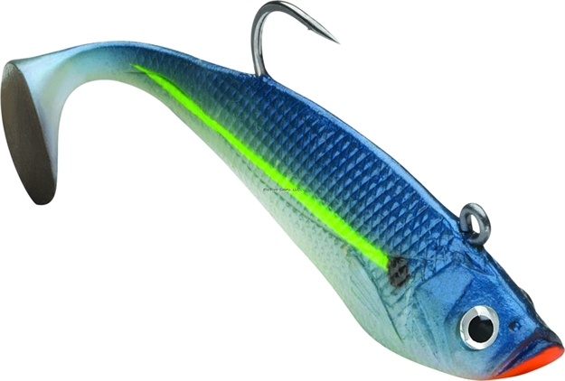 Picture of Storm Wildeye Swim Shad, 3", 1/4 Oz, Blue Steel Shad, Floating,3 PK