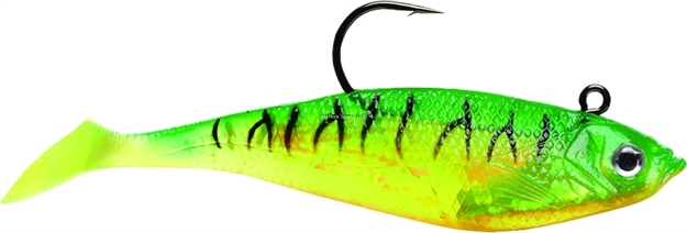 Picture of Storm Wildeye Swim Shad, 3", 1/4 Oz, Firetiger, Floating,3 PK