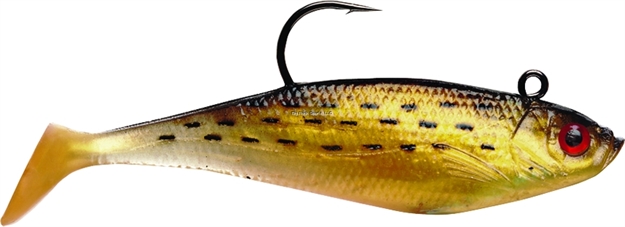 Picture of Storm Wildeye Swim Shad, 3", 1/4 Oz, Golden Mullet, Floating,3 PK