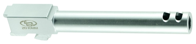 Picture of Stormlake 34014 Glock Compatible Standard  20/20Sf 10Mm 5.3" Ported Stainless