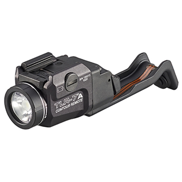 Picture of  Streamlight 69428 Tlr-7X Contour Remote  Black Anodized 500 Lumens White Led Light Glock Gen 4/5