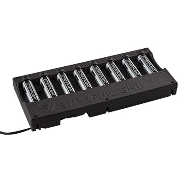 Picture of Streamlight 18650 8 Bank Charger 120V 100V AC W 8 Batteries