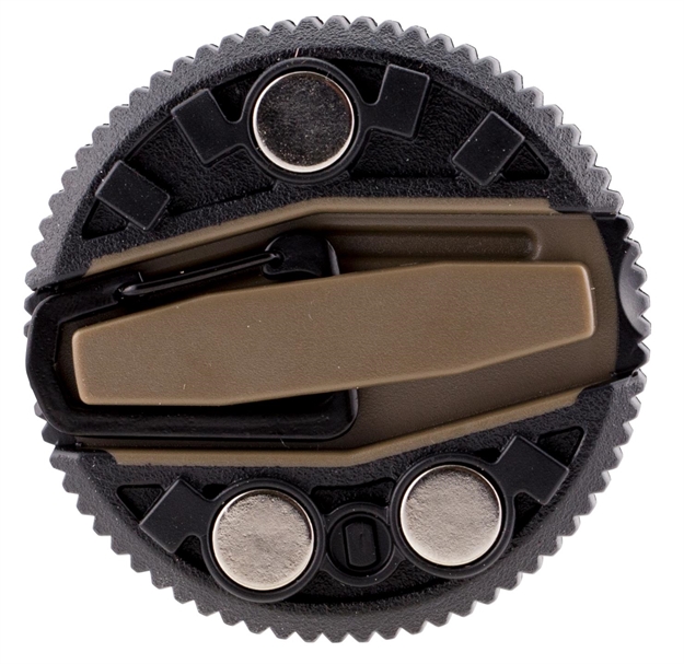 Picture of  Streamlight 44942 Siege AA Magnetic Base Fits Siege AA Black/Coyote Hard Plastic