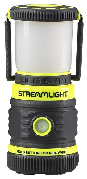 Picture of  Streamlight 44943 The Siege  50/100/200 Lumens Red/White Led Bulb Black/Yellow
