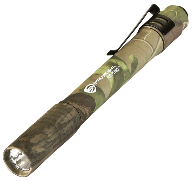 Picture of Streamlight 66124 Buckmasters Camo Stylus Pro Penlight W/Green Led Aluminum Camo