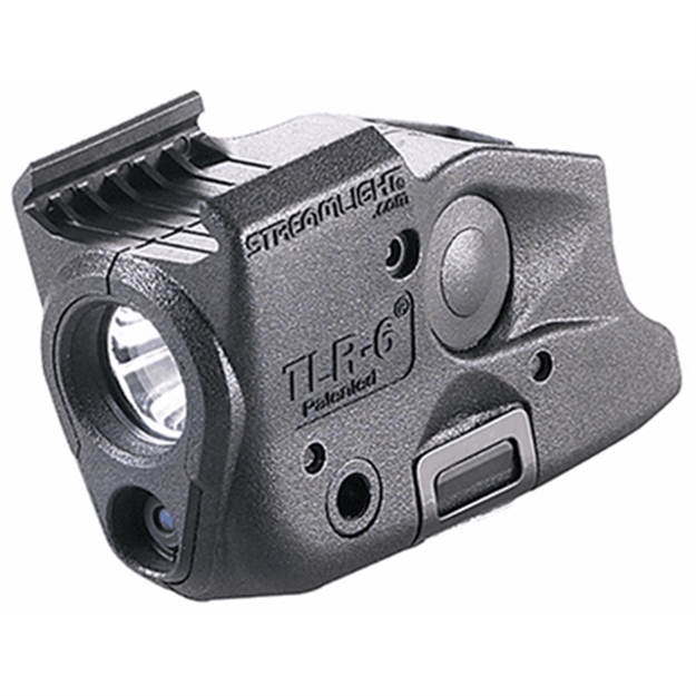 Picture of  Streamlight 69284 Tlr-6 Gun Light  Black 100 Lumens White Led/Red Laser Sig Sauer P365/P365 XL 080926692848