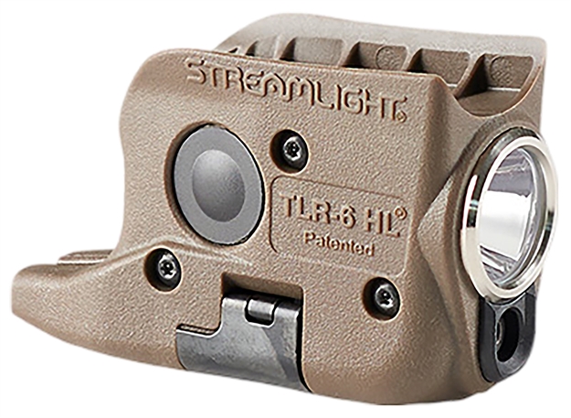 Picture of  Streamlight 69351 Tlr-6 HL G Gun Light  Flat Dark Earth 300 Lumens White Led/Green Laser Glock 42/43/43X/48 080926693517
