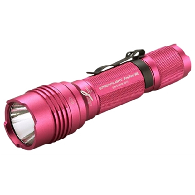 Picture of Streamlight 88044 Pro Tac HL 600 Lumens Cr123a Lithium Aluminum Pink