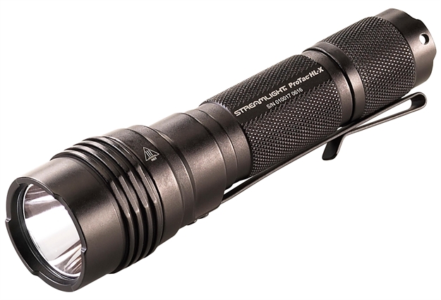 Picture of  Streamlight 88064 Protac Hl-X Flashlight  Black Anodized 65/400/1000 Lumens   White Led