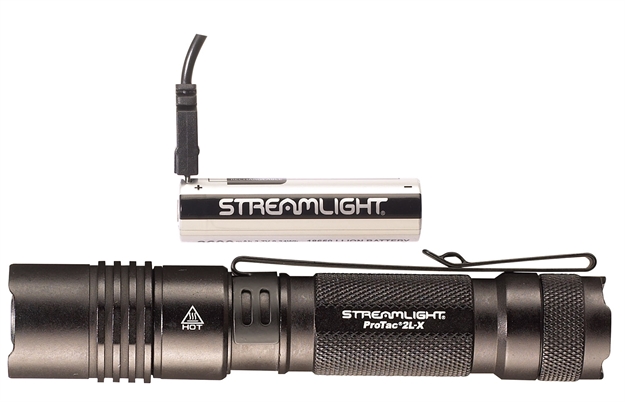 Picture of  Streamlight 88082 Protac 2L-X Usb Flashlight  Black Anodized  40/500 Lumens   White Led 080926880825